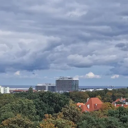 아파트 Morena Z Widokiem Z Tarasu Na Morze *