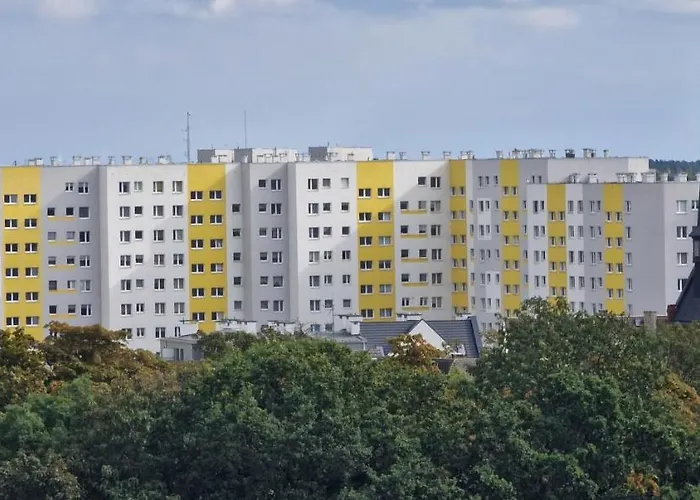 Morena Z Widokiem Z Tarasu Na Morze 아파트 슈비노우이스쳬