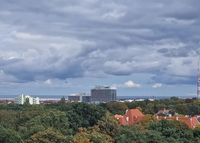 아파트 Morena Z Widokiem Z Tarasu Na Morze *