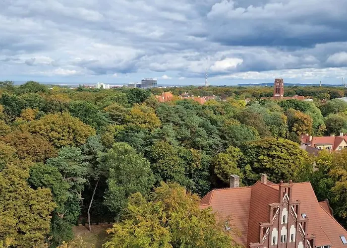 아파트 Morena Z Widokiem Z Tarasu Na Morze 슈비노우이스쳬