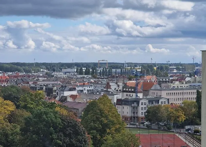 Morena Z Widokiem Z Tarasu Na Morze